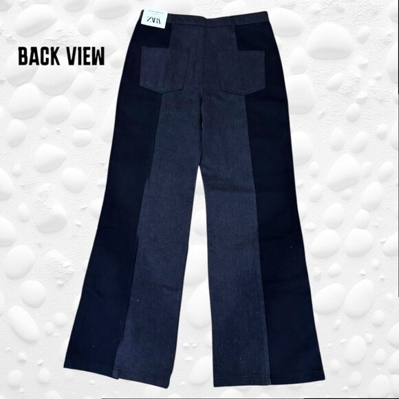 ๐ ZARA (TALL) The Split Hem Flare - Size Euro 44 / US 12 - NWT ๐ - Picture 4 of 8